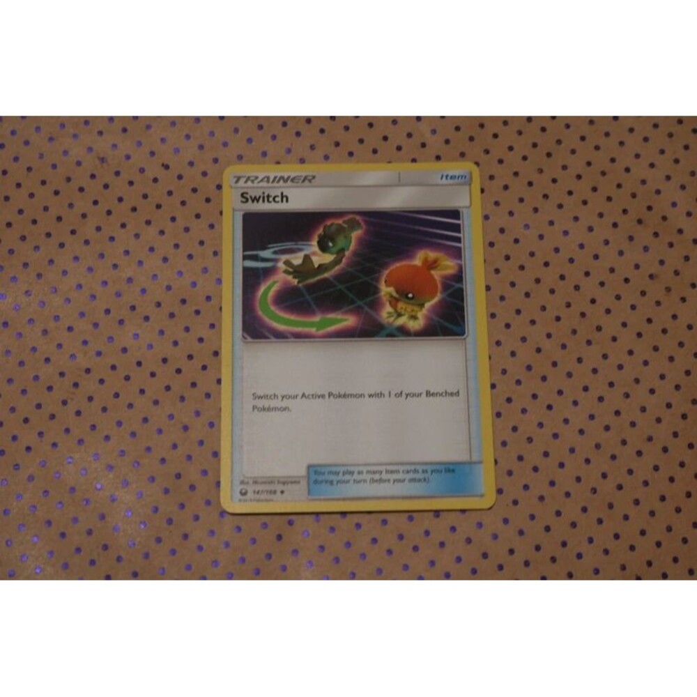 Switch 147/168 Pokemon Card (2018)